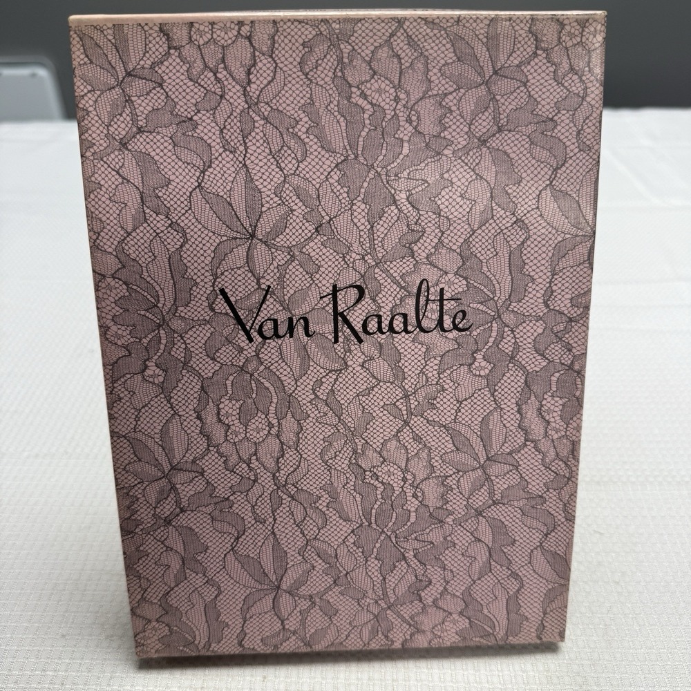 2-Vtg 50s VAN RAALTE Nines Highlight 9.5L Nylon Hose Stockings‎ Seams New 1 Box